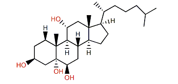 (3b,5a,6b,11a)-Cholestane-3,5,6,11-tetrol